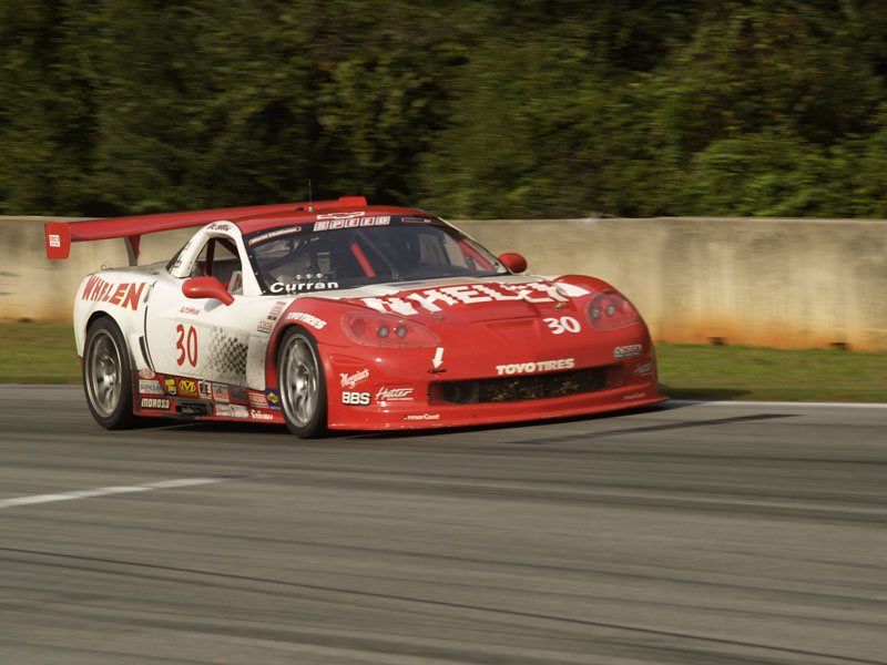 Eric Curran Whelan Chevrolet Corvette race car