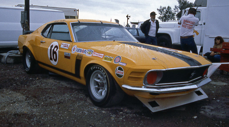 1970 Mustang Boss 302 George Follmer Trans-Am race car