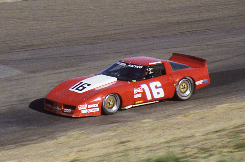 George Follmer Chevrolet Corvette Trans-Am race car