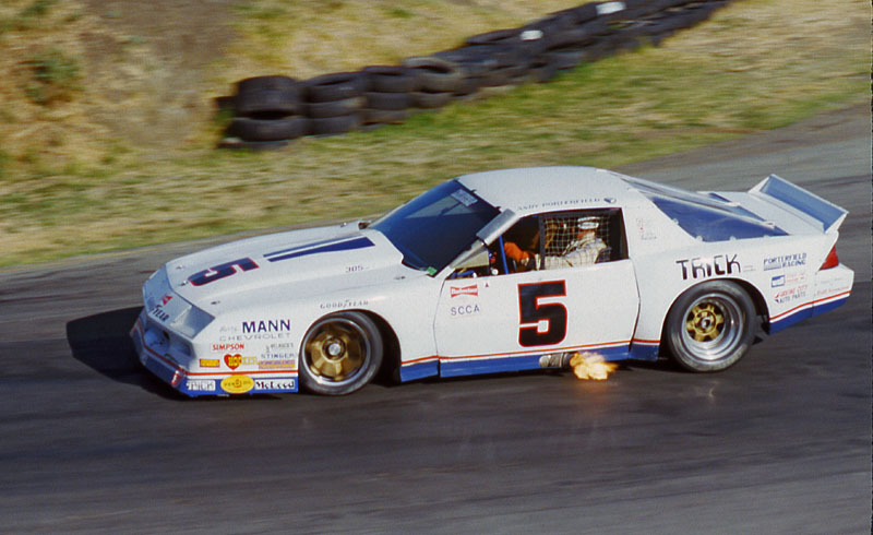 Andy Porterfield Chevy Camaro SCCA Trans-Am race car