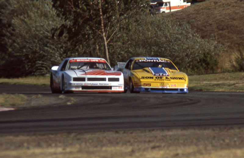 Willy T. Ribbs Bob Lobenberg Trans-Am auto race