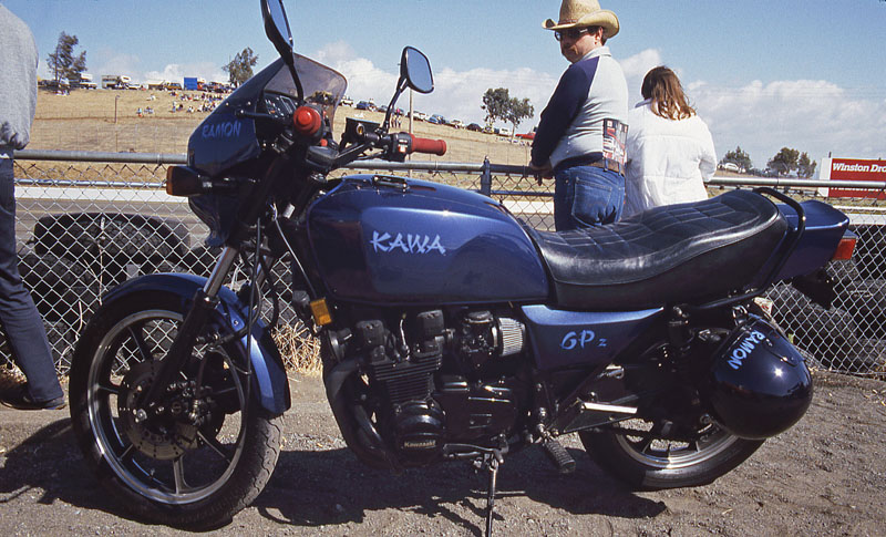 Kawasaki GPz 550 motorcycle