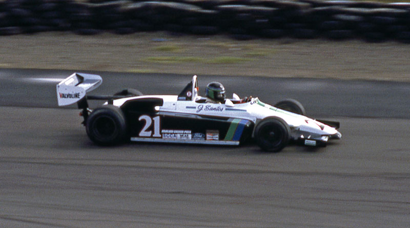 Jimmy Santos Formula Atlantic race car