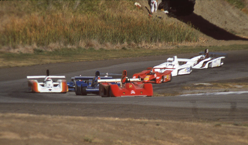 Michael Roe Jim Crawford Horst Kroll Can-Am auto race