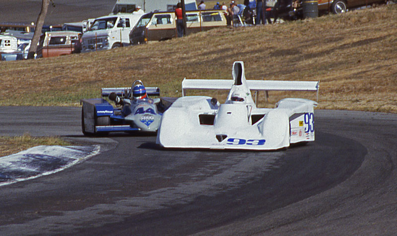 Robert Meyer Frissbee Kim Campbell March Can-Am auto race