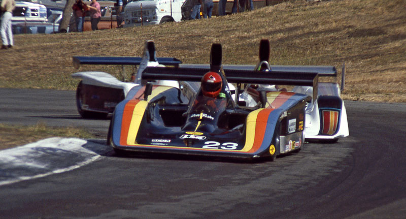 Steve Foster Frissbee Can-Am race car