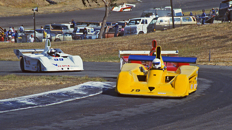 Michael Roe Merle Brennan Frank Joyce Can-Am auto race Sears Point