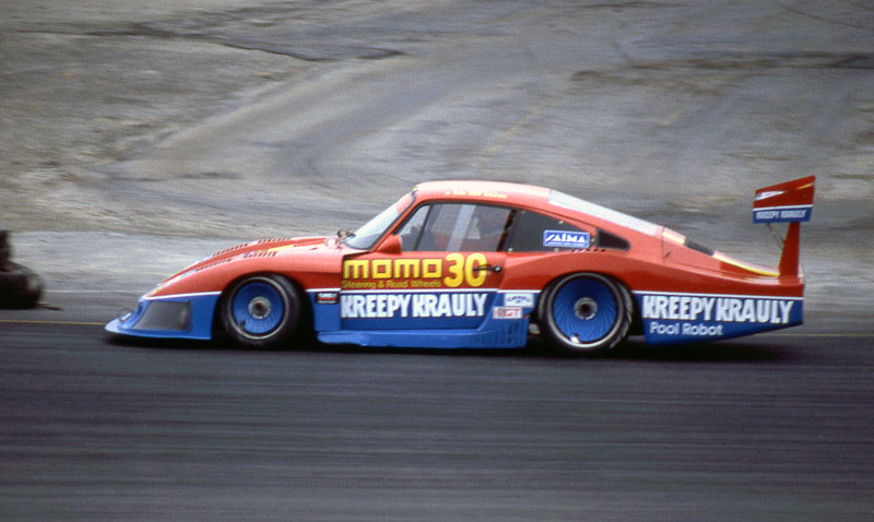 Gianpiero Moretti Sarel van der Merwe Porsche 935 Moby Dick race car