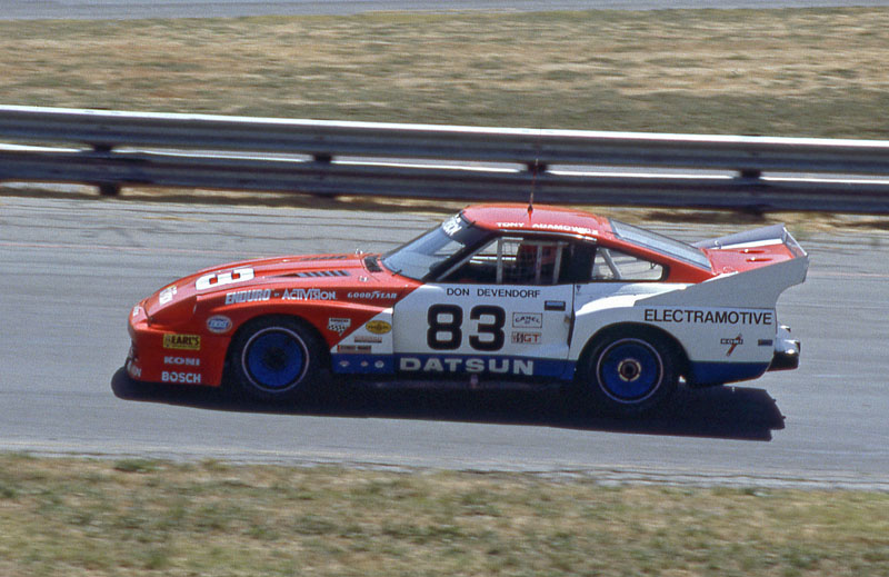 Datsun 280ZX race car Don Devendorf Tony Adamowicz