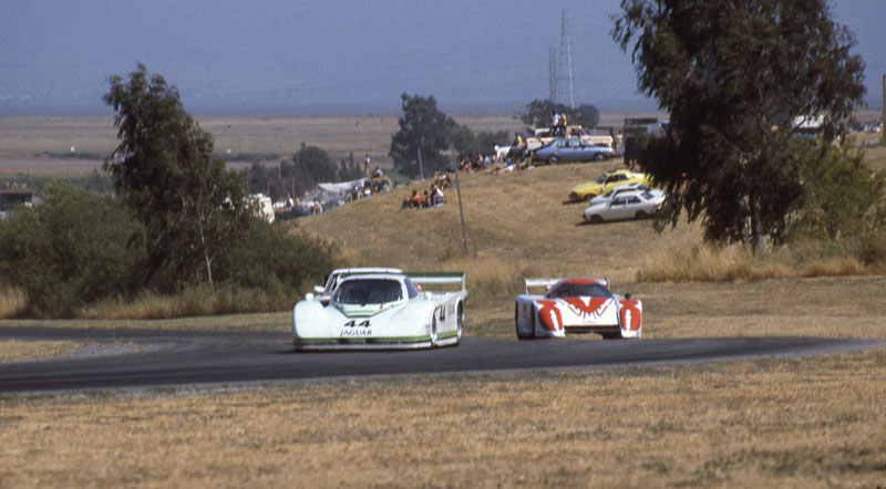 Bob Tullius Bill Adam Jaguar XJR-5 race car