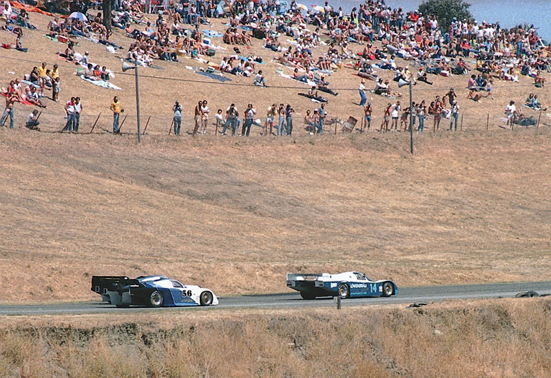 Sarel van der Merwe Al Holbert Porsche 962